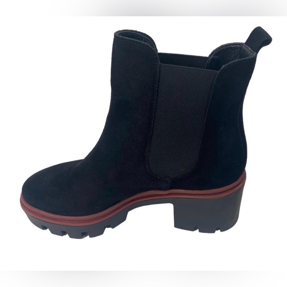 Antonio De Faria Suede Leather Chelsea Boots Platform Lug Sole...Size 8 - Picture 2 of 14